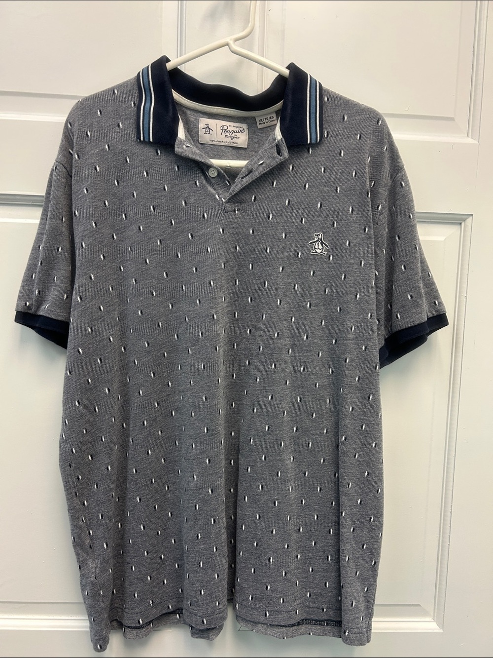 Original Penguin Munsingwear Organic Cotton Men’s Polo Shirt Golf Tennis Rugby